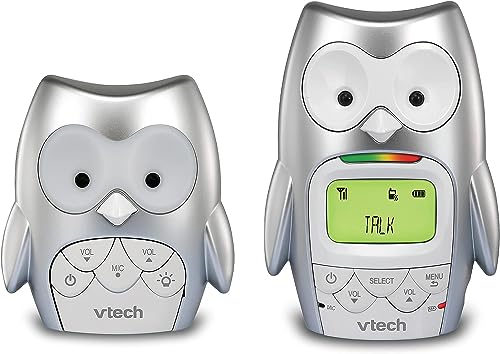 VTech BM2300 Hibou Family Babyphone, Eule, Grau von Vtech