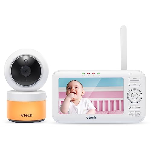 VTech - BM5463 - Indoor - Lightshow Video Babyphone - Baby Monitor mit Projektion und Nachtlicht 480p - FR Version von Vtech