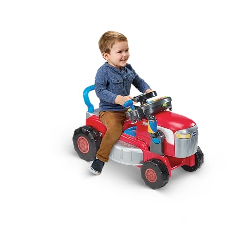 VTech Baby 3-in-1 Mäh- und Grow-Traktor, Aufsitztraktor, Aufsitztraktor, Aufsteckmäher, inklusive Fahrerplatte, fantasievolles Spielen, Soundeffekte, interaktives Spielen, geeignet für 12, 18, 24 VTech Baby 3-in-1 Mäh- und Grow-Traktor, Aufsitztraktor, Aufsitztraktor, Aufsteckmäher, inklusive Fahrerplatte, fantasievolles Spielen, Soundeffekte, interaktives Spielen, geeignet für 12, 18, 24 von Vtech