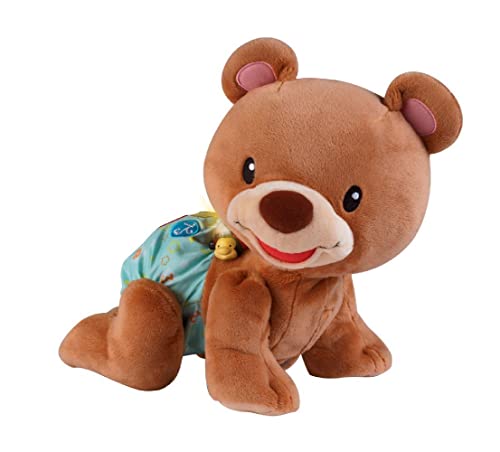 Vtech Baby Krabbel-mit-Mir-Bär – Interaktives Plüschtier, das alleine krabbelt, zählt, spricht und singt – Für Kinder von 9-36 Monaten Vtech Baby Krabbel-mit-Mir-Bär – Interaktives Plüschtier, das alleine krabbelt, zählt, spricht und singt – Für Kinder von 9-36 Monaten von VTech Baby