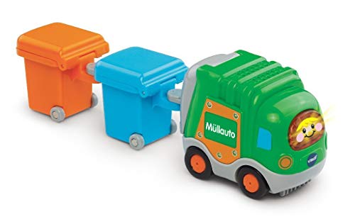 Vtech Baby 80-187764 - TUT Flitzer - Müllauto und 2 Mülltonnen, grün Vtech Baby 80-187764 - TUT Flitzer - Müllauto und 2 Mülltonnen, grün von VTech Baby