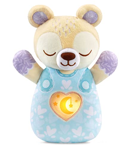VTech Baby Beruhigende Geräusche Bär Baby Sensorisches Spielzeug mit Musik Lichter Lieder Interaktives Geschenk für Babys 0 3 6 9 Monate + Jungen & Mädchen Englische Version Blau VTech Baby Beruhigende Geräusche Bär Baby Sensorisches Spielzeug mit Musik Lichter Lieder Interaktives Geschenk für Babys 0 3 6 9 Monate + Jungen & Mädchen Englische Version Blau von Vtech