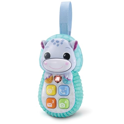 Vtech Baby Hippo-Handy – Spielzeugtelefon in Nilpferd-Optik mit 5 Liedern und 15 Melodien – Für Kinder von 6-36 Monaten Vtech Baby Hippo-Handy – Spielzeugtelefon in Nilpferd-Optik mit 5 Liedern und 15 Melodien – Für Kinder von 6-36 Monaten von VTech Baby