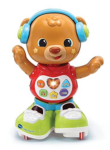 VTech Baby Lustiges Tanzbärchen – Interaktiver, motorisierter Bär zum Krabbeln, Tanzen und hinterherlaufen – Mit Musik und Lerninhalten – Für Kinder von 12-36 Monaten[Exklusiv bei Amazon] von Vtech