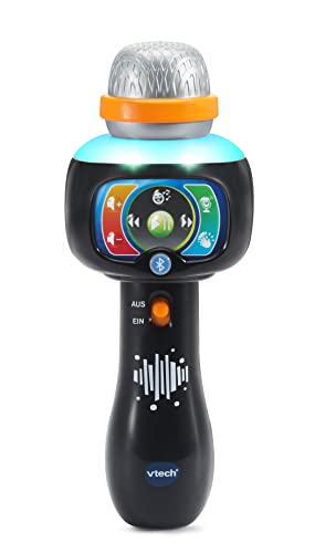 Vtech Baby Magisches Singspaß-Mikrofon – Interaktives Kindermikrofon mit 15 Liedern und Bluetooth zum Verbinden mit dem Musik-Player – Für Kinder von 2-5 Jahren von VTech Baby