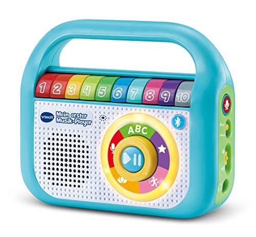 VTech Baby Mein erster Musik-Player – Mit 40 Liedern, Bluetooth- und Aufnahmefunktion – Für Kinder von 2-5 Jahren von Vtech