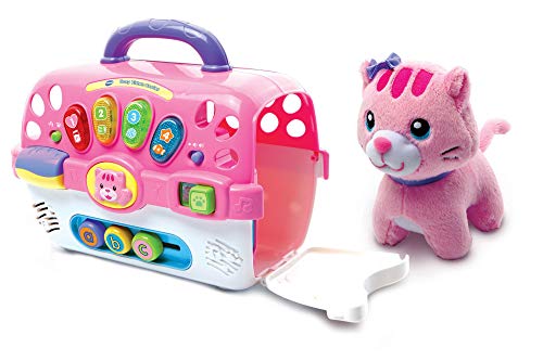 VTech Cosy Kitten Carrier Interactive Baby Activity Center with Animal Baby Toy, Educational, Musical, Sound Toy with Different Music Styles for Babies & Toddlers from 9 Months to 3 Years VTech Cosy Kitten Carrier Interactive Baby Activity Center with Animal Baby Toy, Educational, Musical, Sound Toy with Different Music Styles for Babies & Toddlers from 9 Months to 3 Years von Vtech