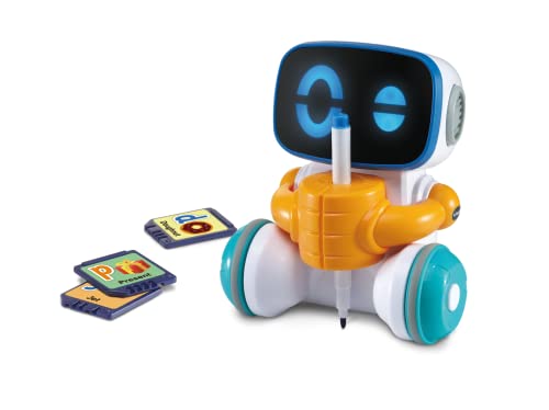 VTech JotBot Zeichen- und Codierungsroboter, Lernspielzeug für Kinder, geeignet für Jungen und Mädchen im Alter von 3, 4, 5 Jahren, englische Version, 118 x 133 x 154 mm VTech JotBot Zeichen- und Codierungsroboter, Lernspielzeug für Kinder, geeignet für Jungen und Mädchen im Alter von 3, 4, 5 Jahren, englische Version, 118 x 133 x 154 mm von Vtech