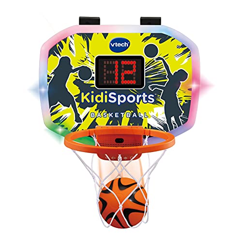 VTech KidiSports Basketball – Interaktiver Basketballkorb inkl. Ball für das Kinderzimmer mit Bewegungssensor und Punktezähler – Für Kinder von 3-8 Jahren[Exklusiv bei Amazon] von Vtech