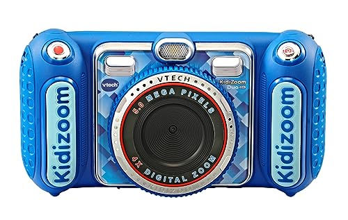 VTech Kidizoom Duo DX Blau, Kinderkamera mit +75 Filtern, Fotos und Video, Dual-Kamera vorne und hinten, stoßfestes Gehäuse, italienische Sprache, Batterien im Lieferumfang enthalten, 3-12 Jahre VTech Kidizoom Duo DX Blau, Kinderkamera mit +75 Filtern, Fotos und Video, Dual-Kamera vorne und hinten, stoßfestes Gehäuse, italienische Sprache, Batterien im Lieferumfang enthalten, 3-12 Jahre von Vtech