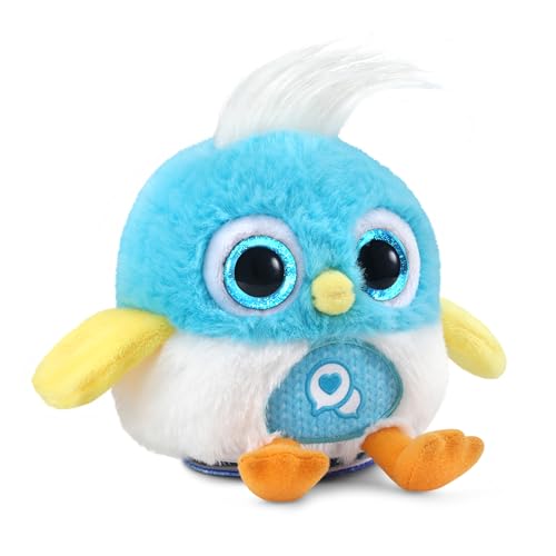 VTech LoLibirds Lolito Blue, interaktiver Plüschvogel, zum Anbringen an der Schulter, Haustiere, die wiederholen, was Sie Sagen, Singen, Trinan, Geschenk für Kinder von 4 bis 10 Jahren VTech LoLibirds Lolito Blue, interaktiver Plüschvogel, zum Anbringen an der Schulter, Haustiere, die wiederholen, was Sie Sagen, Singen, Trinan, Geschenk für Kinder von 4 bis 10 Jahren von Vtech