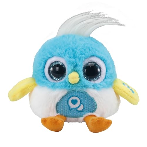 VTech LoLibirds - Pauly – Interaktives Plüschtier mit Aufnahme-Funktion, Melodien und Magnet-Kissen – Für Kinder von 4-10 Jahren von Vtech