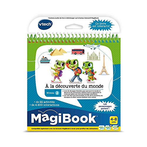 VTech MagiBook Buch – Magibook – Weltentdeckung – Lernbuch / Buch 4-8 Jahre – französische Version von Vtech