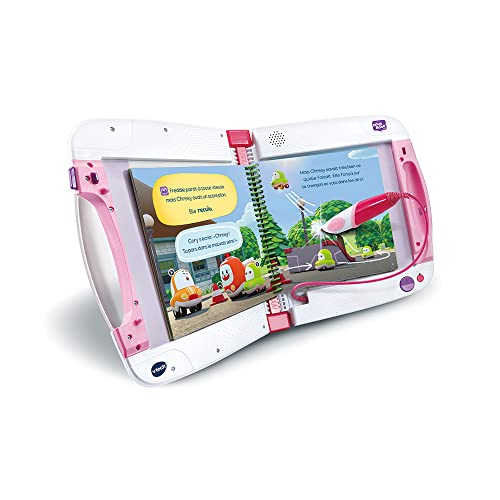 VTech - MagiBook v2 Starter Pack Rosa, interaktive Leseplattform mit Lernbuch, Stufe 1, Schule der Superhelden, TUT TUT Cory Flitzer, Geschenk für Kinder von 2 Jahren bis 8 Jahren – Inhalt auf VTech - MagiBook v2 Starter Pack Rosa, interaktive Leseplattform mit Lernbuch, Stufe 1, Schule der Superhelden, TUT TUT Cory Flitzer, Geschenk für Kinder von 2 Jahren bis 8 Jahren – Inhalt auf von Vtech
