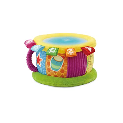VTech Magische Trommel | Babyspielzeug + 6 Monate | zweisprachig Spanisch-Englisch | über 100 Lieder, Melodien, Sätze und Geräusche | ESP-Version, Mehrfarbig, einzigartig (3480-612547) von Vtech