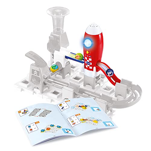 VTech Marble Rush - Erweiterung Lights and Sounds-Rakete – Interaktives Kugelbahn-Erweiterungsset mit Rakete – Kompatibel mit Allen Marble Rush Sets – Für Kinder von 4-12 Jahren VTech Marble Rush - Erweiterung Lights and Sounds-Rakete – Interaktives Kugelbahn-Erweiterungsset mit Rakete – Kompatibel mit Allen Marble Rush Sets – Für Kinder von 4-12 Jahren von Vtech