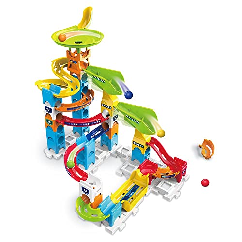 VTech Marble Rush, Kugelbahn, Beginner Set S200, BAU Parcours - ab 4 Jahren - Version FR von Vtech