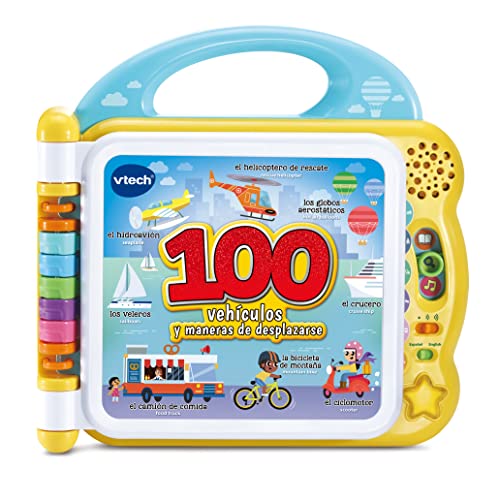 VTech - Meine ersten 100 zweisprachige Wörter Fahrzeuge & Wegen, SPANISCH-ENGLISCH pädagogisches Buch für Kinder +1,5 Jahre, ESP-Version VTech - Meine ersten 100 zweisprachige Wörter Fahrzeuge & Wegen, SPANISCH-ENGLISCH pädagogisches Buch für Kinder +1,5 Jahre, ESP-Version von Vtech