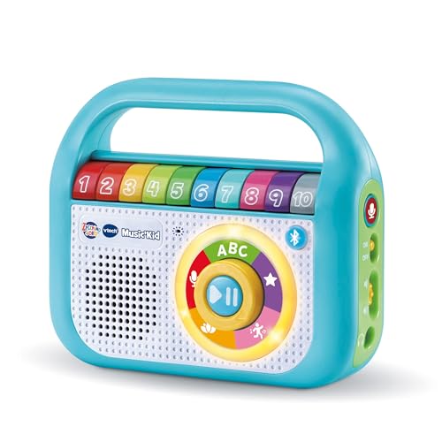 VTech Music'Kid del Zecchino D'oro, MP3-Player für Kinder mit 40 Original-Songs des Goldenen Zecchino, Aufnahmemodus, Walkman für Kinder, Bluetooth, italienische Sprache, Batterien im Lieferumfang VTech Music'Kid del Zecchino D'oro, MP3-Player für Kinder mit 40 Original-Songs des Goldenen Zecchino, Aufnahmemodus, Walkman für Kinder, Bluetooth, italienische Sprache, Batterien im Lieferumfang von Vtech