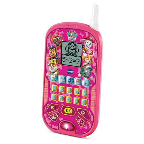 VTech PAW Patrol - Skye Lernhandy – Mit den Originalstimmen der Fellfreunde und spannenden Lernspielen – Für Kinder von 2-5 Jahren VTech PAW Patrol - Skye Lernhandy – Mit den Originalstimmen der Fellfreunde und spannenden Lernspielen – Für Kinder von 2-5 Jahren von Vtech
