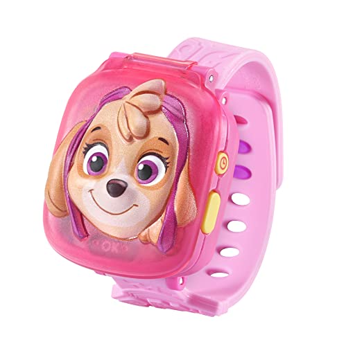 VTech PAW Patrol Skye-Lernuhr – Digitale Kinderuhr mit Timer, Stoppuhr, Wecker und Lernspielen – Für Kinder von 3-6 Jahren, Bunt von Vtech