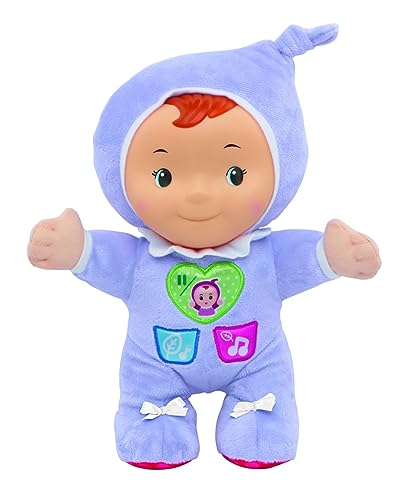 VTech Robi, Meine erste interaktive Puppe, Plüschtier mit Nachtlicht für Kinder, Musiklicht mit 40 Wiegenliedern und 2 Liedern, einstellbares Licht, italienische Sprache, Batterien enthalten, 0-36 VTech Robi, Meine erste interaktive Puppe, Plüschtier mit Nachtlicht für Kinder, Musiklicht mit 40 Wiegenliedern und 2 Liedern, einstellbares Licht, italienische Sprache, Batterien enthalten, 0-36 von Vtech