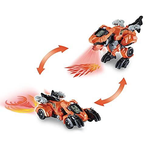 Vtech Switch and Go Dinos Fire-T-Rex – Dino-Auto-Transformer – 2in1 Spielzeug mit LCD-Display, Dinostimme, Geräusch- und Lichteffekten – Für Kinder von 3-8 Jahren Vtech Switch and Go Dinos Fire-T-Rex – Dino-Auto-Transformer – 2in1 Spielzeug mit LCD-Display, Dinostimme, Geräusch- und Lichteffekten – Für Kinder von 3-8 Jahren von Vtech