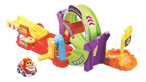 VTech 80-534923 - TUT TUT Autos - Race & Stunt Looping - Inklusive Sven Stunt Car - Pädagogisches Babyspielzeug - Robustes und langlebiges Design - Alter: 1-5 Jahre von Vtech