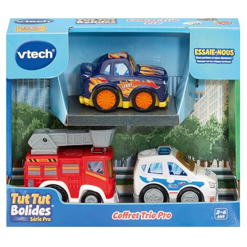 VTech - TUT TUT Flitzer Fahrzeuge, 80-420505, Mehrfarbig VTech - TUT TUT Flitzer Fahrzeuge, 80-420505, Mehrfarbig von Vtech