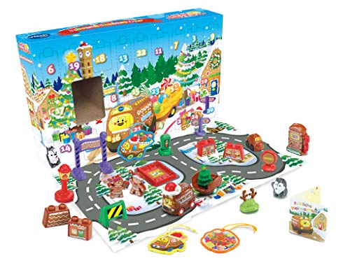 Vtech TUT TUT Baby Flitzer - Adventskalender inkl. elektrischem Bus – Kompatibel mit den Auto-Spielfiguren aus der Welt der TUT TUT Baby Flitzer – Für Kinder von 1-5 Jahren Vtech TUT TUT Baby Flitzer - Adventskalender inkl. elektrischem Bus – Kompatibel mit den Auto-Spielfiguren aus der Welt der TUT TUT Baby Flitzer – Für Kinder von 1-5 Jahren von Vtech