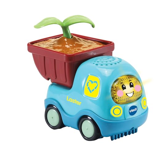 Vtech TUT TUT Baby Flitzer - Laster aus Bio-basiertem Kunststoff – Spielzeugauto mit Musik, aufleuchtender Taste, spannenden Sätzen und Geräuschen – Für Kinder von 1-5 Jahren Vtech TUT TUT Baby Flitzer - Laster aus Bio-basiertem Kunststoff – Spielzeugauto mit Musik, aufleuchtender Taste, spannenden Sätzen und Geräuschen – Für Kinder von 1-5 Jahren von Vtech