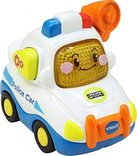 Vtech TUT TUT Baby Flitzer - Polizei – Spielzeugauto mit Musik, aufleuchtender Taste, spannenden Sätzen und Geräuschen – Für Kinder von 1-5 Jahren Vtech TUT TUT Baby Flitzer - Polizei – Spielzeugauto mit Musik, aufleuchtender Taste, spannenden Sätzen und Geräuschen – Für Kinder von 1-5 Jahren von VTech Baby