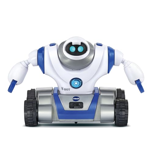 VTech V-Bot Explorer, 573705 Roboter, für Kinder, Grau, Standard VTech V-Bot Explorer, 573705 Roboter, für Kinder, Grau, Standard von Vtech