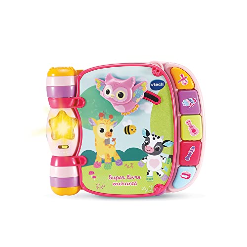 Vtech 166785 Baby Loulous Kinderbuch, Rosa, 493 Gramm von Vtech