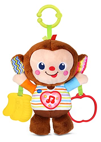 Vtech 513403 Swing & Sing Monkey Vorschul-Spielzeug, Mehrfarbig, 1.7x1.65x1.2cm von Vtech