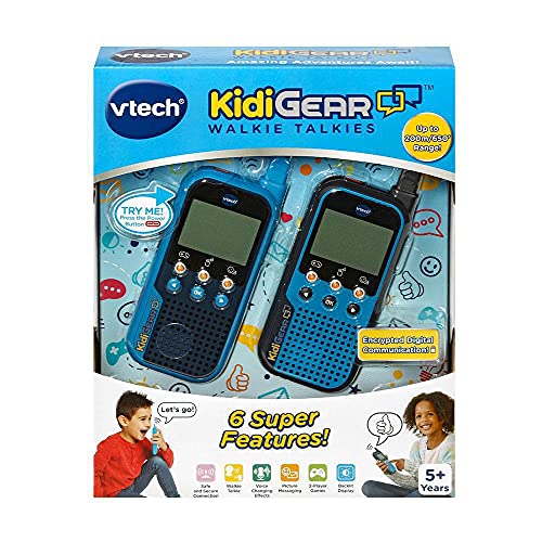 Vtech VTC-TOY59 KidiGear Walkie Talkies, Mehrfarbig, Box size: 25 x 27.9 x 5.5cm von Vtech