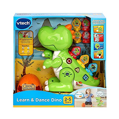Vtech 518703 Lern- und Tanz-Dino, Mehrfarbig Vtech 518703 Lern- und Tanz-Dino, Mehrfarbig von Vtech