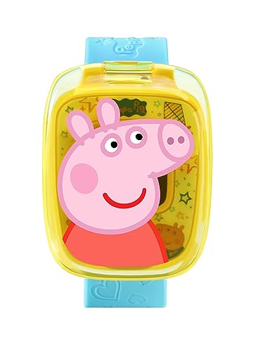 VTech 526003 Peppa Wutz Lernuhr, Mehrfarbig, 21.2 x 5 x 2.5cm von Vtech