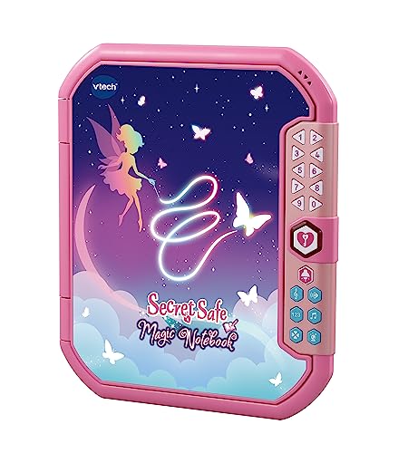 VTech 532403 Notebook Secret Safe Magic Notizbuch, merhfarbig, M von Vtech