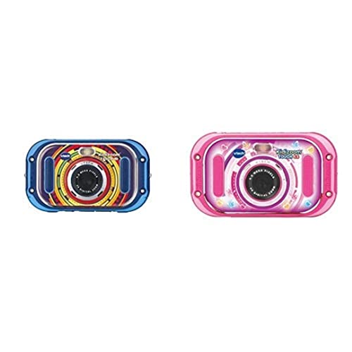 Vtech 80-163504 Kidizoom Touch 5.0 Kinderkamera Digitalkamera für Kinder Kinderdigitalkamera, Mehrfarbig & 80-163554 Kidizoom Touch 5.0 pink Kinderkamera Digitalkamera von Vtech