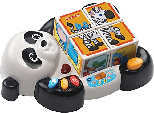 Vtech 80-193404 Pandas Blockpuzzle Babyspielzeug, Mehrfarbig von Vtech