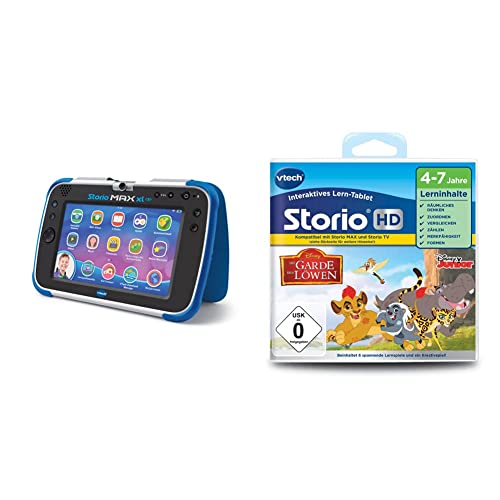 Vtech 80-194604 Storio MAX XL 2.0 Kindertablet, Mehrfarbig & 80-275204 Lernspielzeug, Mehrfarbig von Vtech