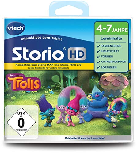 Vtech 80-271004 - Storio Max-Lernspiel Trolls HD von Vtech