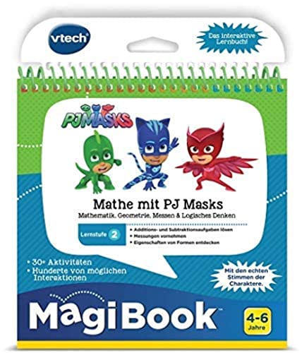 VTech 80-480104 Lernstufe 2-Mathe mit PJ Masks von Vtech