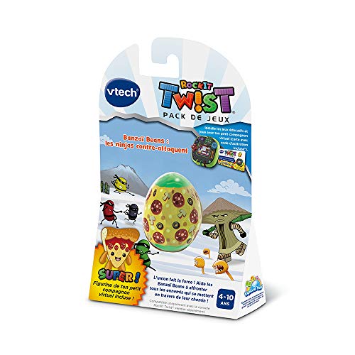 VTech 80-495105 JEU Banzai Beans-Les Ninjas CONTRE-ATTAQUENT Rockit Twist Lernspiel, Mehrfarbig von Vtech