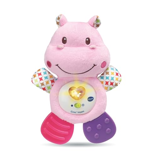 Vtech 80-502555 Krokodil-Nilpferd-Babyspielzeug, Rassel, Pink Vtech 80-502555 Krokodil-Nilpferd-Babyspielzeug, Rassel, Pink von Vtech