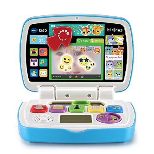 VTech Tierfreunde-Laptop – Baby-Lerncomputer mit Lerninhalten zu Wetter, Emotionen, Rollenspiel, Musik und mehr – Für Kinder von 1-3 Jahren VTech Tierfreunde-Laptop – Baby-Lerncomputer mit Lerninhalten zu Wetter, Emotionen, Rollenspiel, Musik und mehr – Für Kinder von 1-3 Jahren von VTech Baby