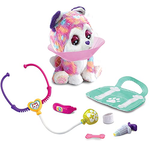 Vtech Whoopie, die tapfere Hunde-Patientin – Sprechendes und Sich bewegendes interaktives Plüschtier mit Tierarzt-Accessoires – Für Kinder von 4-10 Jahren Vtech Whoopie, die tapfere Hunde-Patientin – Sprechendes und Sich bewegendes interaktives Plüschtier mit Tierarzt-Accessoires – Für Kinder von 4-10 Jahren von Vtech
