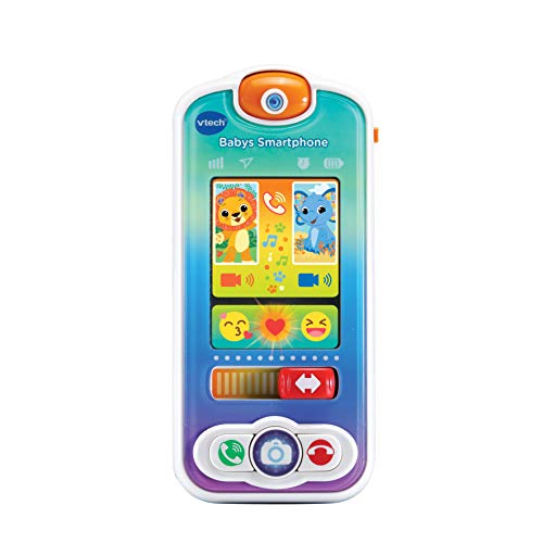 Vtech Babys Smartphone - Niedliches Spieltelefon mit 2 Bildschirmen und Lautstärkeregler von VTech Baby