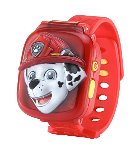 VTech PAW Patrol Marshall-Lernuhr – Digitale Kinderuhr mit Timer, Stoppuhr, Wecker und Lernspielen – Für Kinder von 3-6 Jahren von Vtech